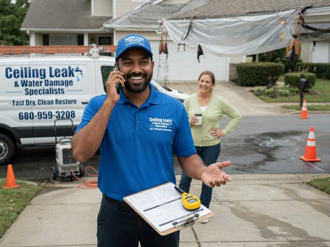 Ceiling Leak Cleanup Stella, MO FAQs